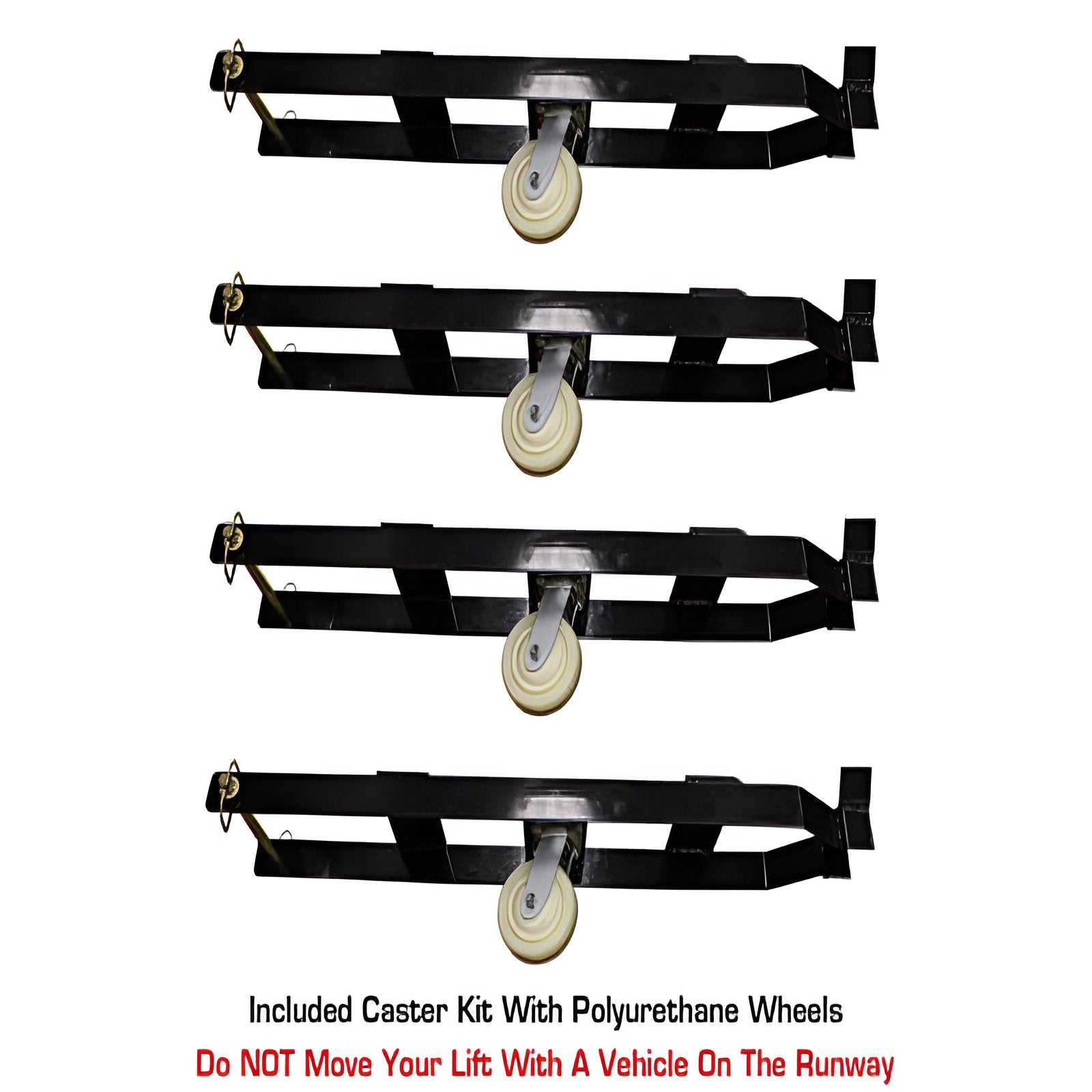 Atlas Garage Pro 8000 EXT - Casters View
