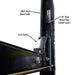 Garage Pro8000, 8,000 lb 4 Post Vehicle Storage Lift ladder Locks View