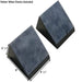 Garage Pro8000, 8,000 lb 4 Post Vehicle Storage Lift Chocks Dimension View