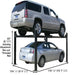 Pro8000 Parking Lift by Atlas - Side View