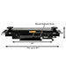 Atlas Garage Pro 9000 4 post lift combo with two RJ35 sliding jacks - Jack View