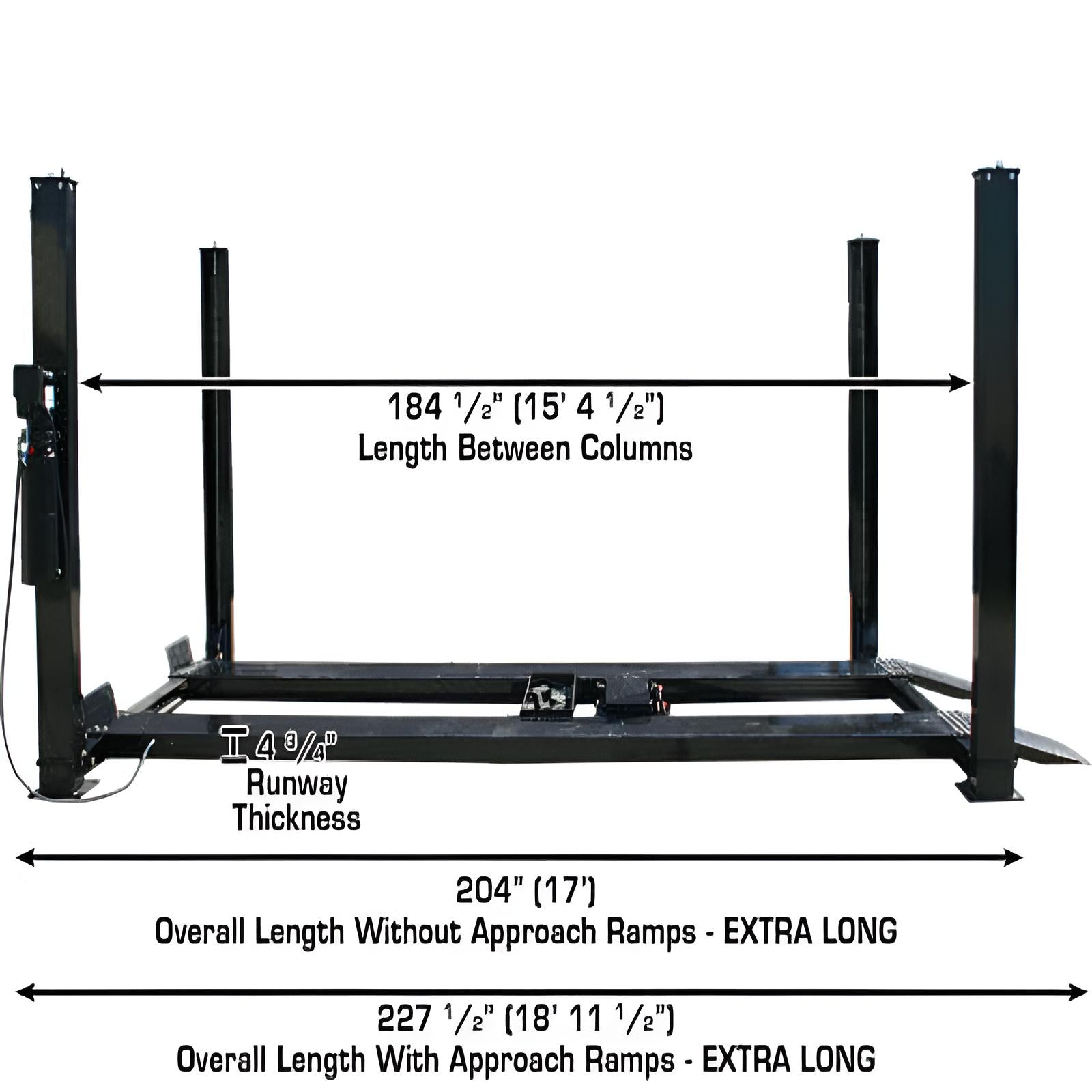 Atlas Garage Pro 9000 with dual RJ35 sliding bridge jacks combo