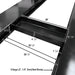 Atlas Garage Pro 9000 - 9,000lb Extra Large Vehicle Storage Lift - Center Ramp View
