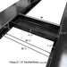 Atlas Garage Pro 9000 4 post lift showing safety lock system