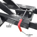 Atlas RJ6BK Air Rolling Jack Lever View