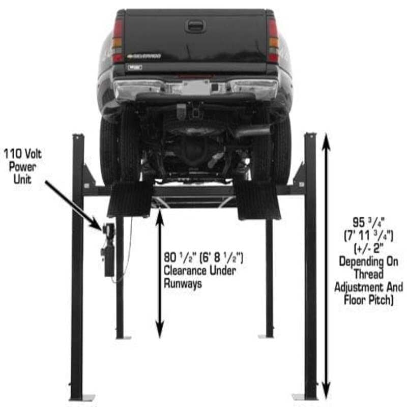 Pro9000 Parking Lift by Atlas - Rare View