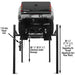 Atlas Garage Pro 9000 - 9,000lb Extra Large Vehicle Storage Lift - Back View Lifting High