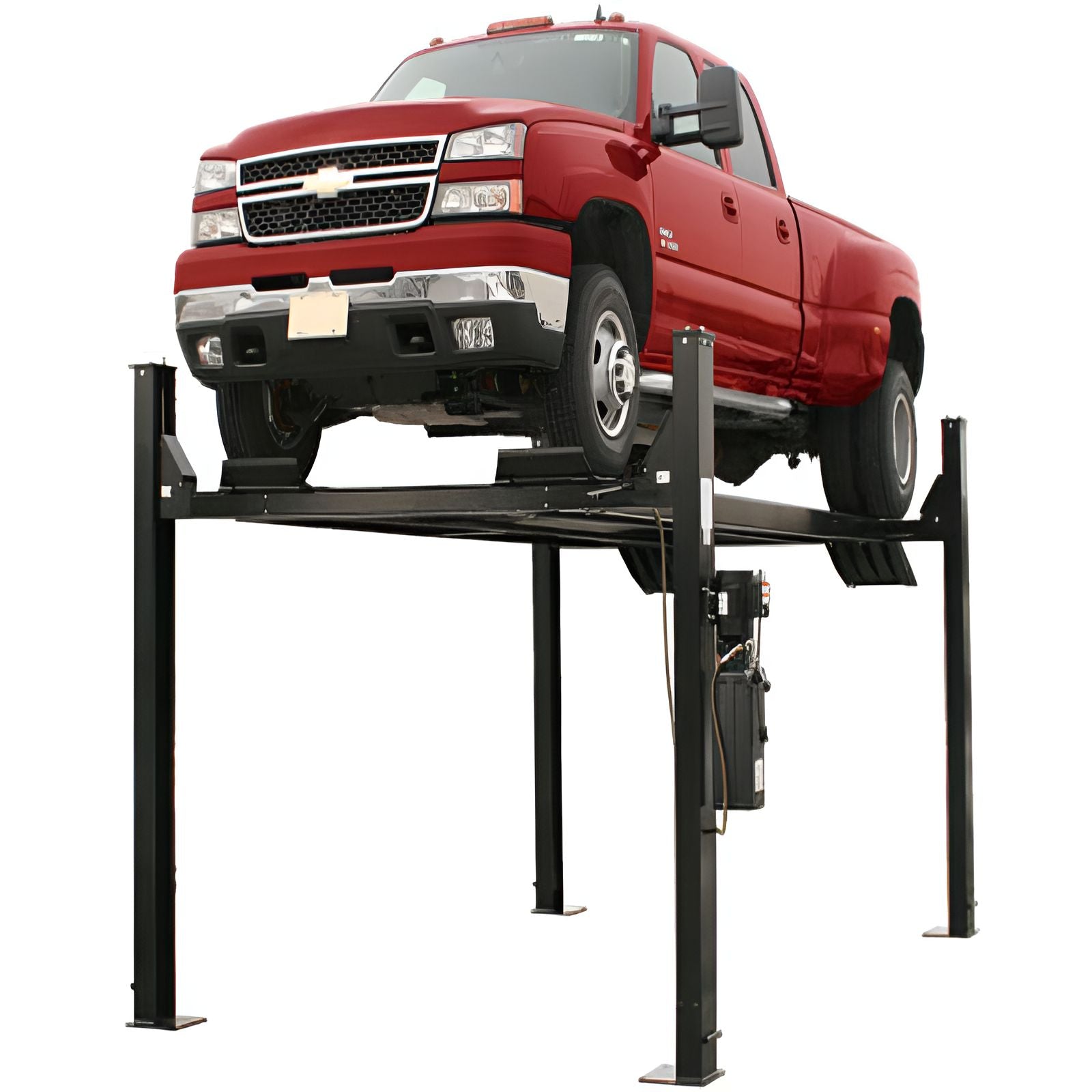 Garage Pro 9000 - 9,000lb Extra Large Vehicle Storage Lift Side View