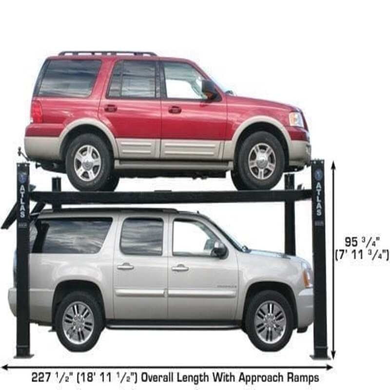 Parking Lift Pro9000 - Side View