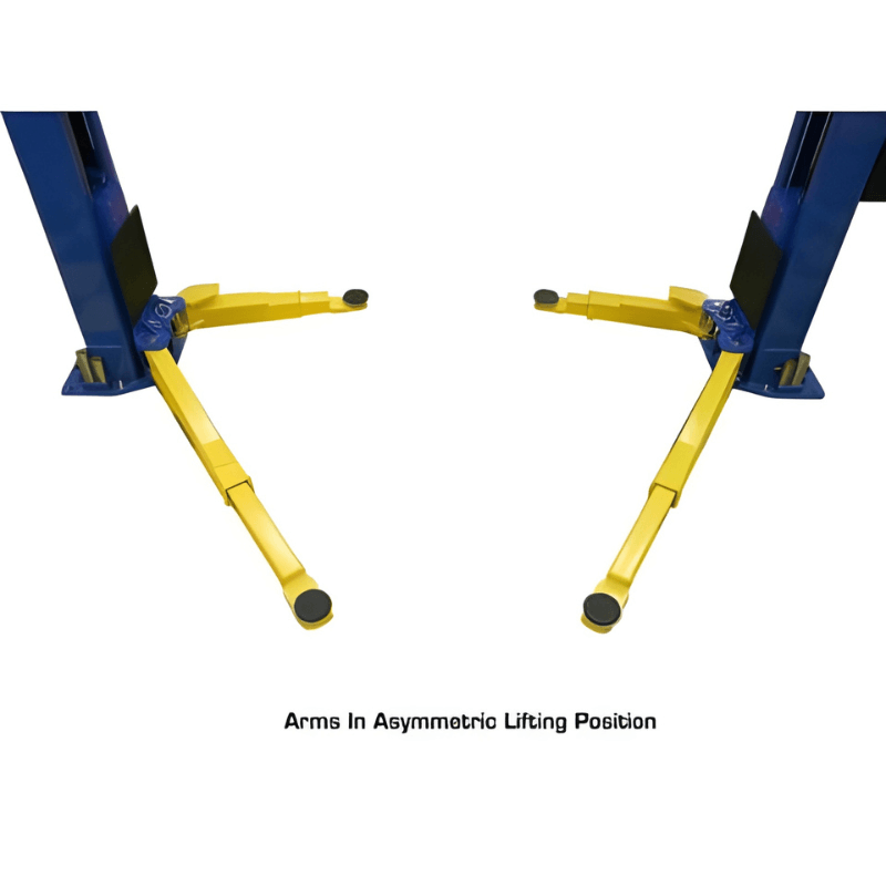 PV10PX 10,000 lb Overhead 2-Post Lift Arms View