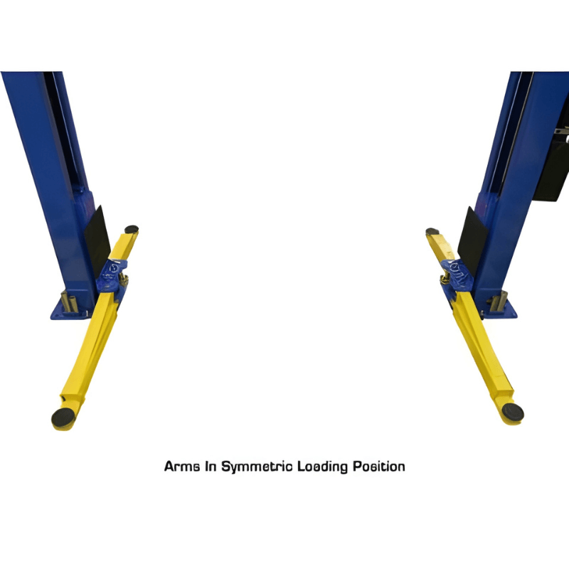 PV10PX 10,000 lb Overhead 2-Post Lift Arms View