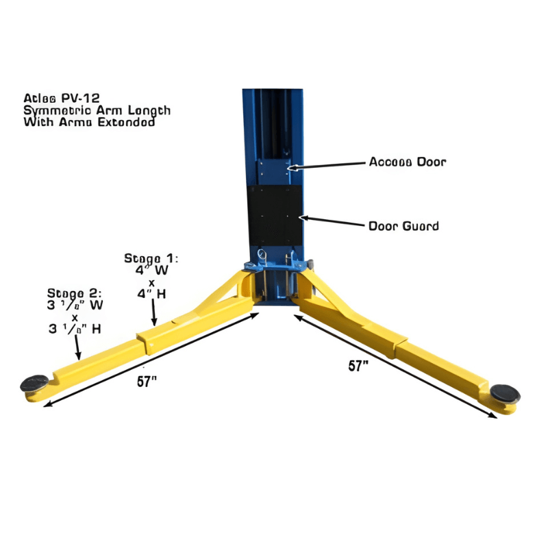 Atlas PV12PX Arms View