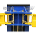 Atlas PV15PX 15,000lb 2 Post Lift - Adjustable Height Center Arm View