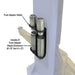 PVL10 Post Lift by Atlas - Truck Adapter Holder View