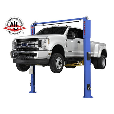 PVL10, 10,000 lb 2 Post Lift - ALI Certified by Atlas Side View