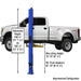 PVL10, 10,000 lb 2 Post Lift - ALI Certified Side View Lifting High