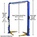 Atlas PVL10, 10,000 lb Side View with No Car