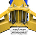 PVL12, 12,000 lb 2 Post Lift - Extra Wide & Tall - ALI Certified Arm Base View