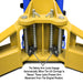 PVL12, 12,000 lb 2 Post Lift - Extra Wide & Tall - ALI Certified Arm Base View