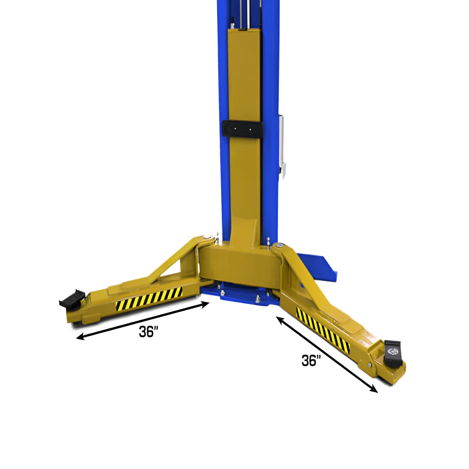 Atlas PVL15, 15,000 lb 2 Post Lift - Commercial Grade; ALI Certified Arm Base View
