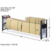Atlas PVL9BP 9,000 lb 2 Post Lift - ALI Certified Packaging View for Shipping
