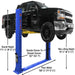 Atlas PVL9BP 9,000 lb Side View with Dimension