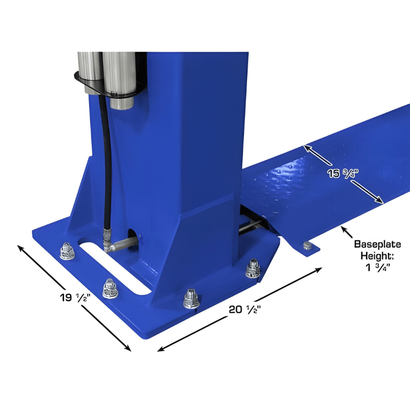 Atlas PVL9BP 9,000 lb 2 Post Lift - ALI Certified