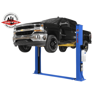 Atlas PVL9BP 9,000 lb 2 Post Lift - ALI Certified Side View