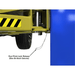 Atlas PVL9BP 9,000 lb 2 Post Lift Under View