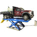 PX16A Scissor Alignment Lift and RJ8 Rolling Jack Combo by Atlas Side View