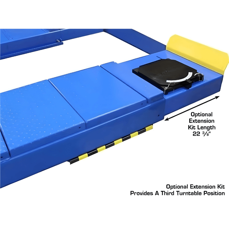 Atlas PX16A Scissor Alignment Lift Third Turn Table View