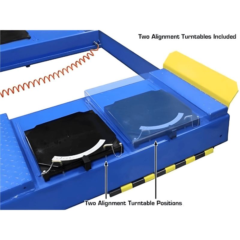 PX16A Scissor Alignment Lift Turntable View
