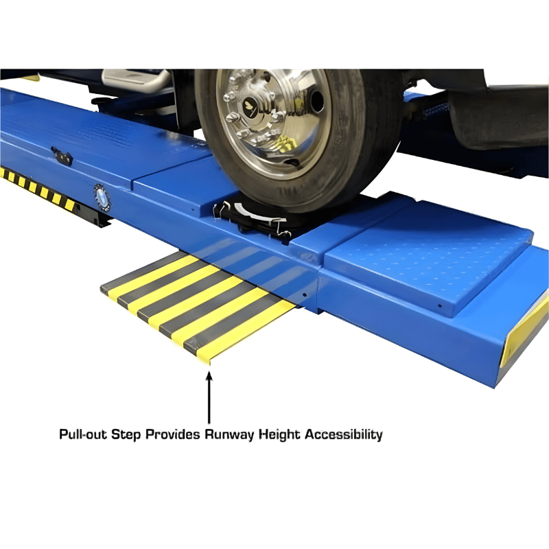 PX16A Scissor Alignment Lift Runway View