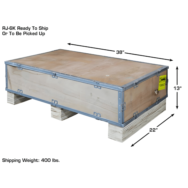 RJ8 Rolling Jack Shipping Box View