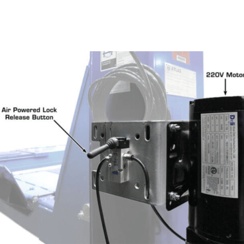 PVL14OF-EXT Alignment Lift by Atlas - Lock View