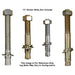 Atlas PVL14OF-EXT, 14,000 lb Alignment Lift - Open Front, ALI Certified Bolts View