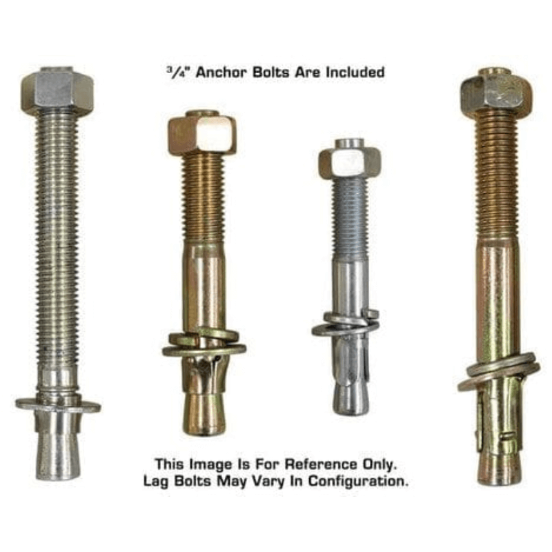 Alignment Lift PVL14OF-EXT - Bolts View