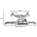 Atlas RJ7000 (2) Rolling Jacks ALI Certified Side View with Dimensions