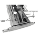 Atlas RJ7000 (2) Rolling Jacks Locking Position and Lever View