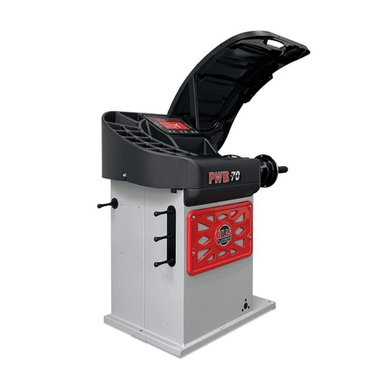 Atlas Platinum PWB70 Motorized Spin Wheel Balancer with Laser - Semi Side View