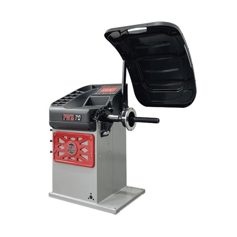 Platinum PWB70 Motorized Spin Wheel Balancer with Laser - with Black Cover