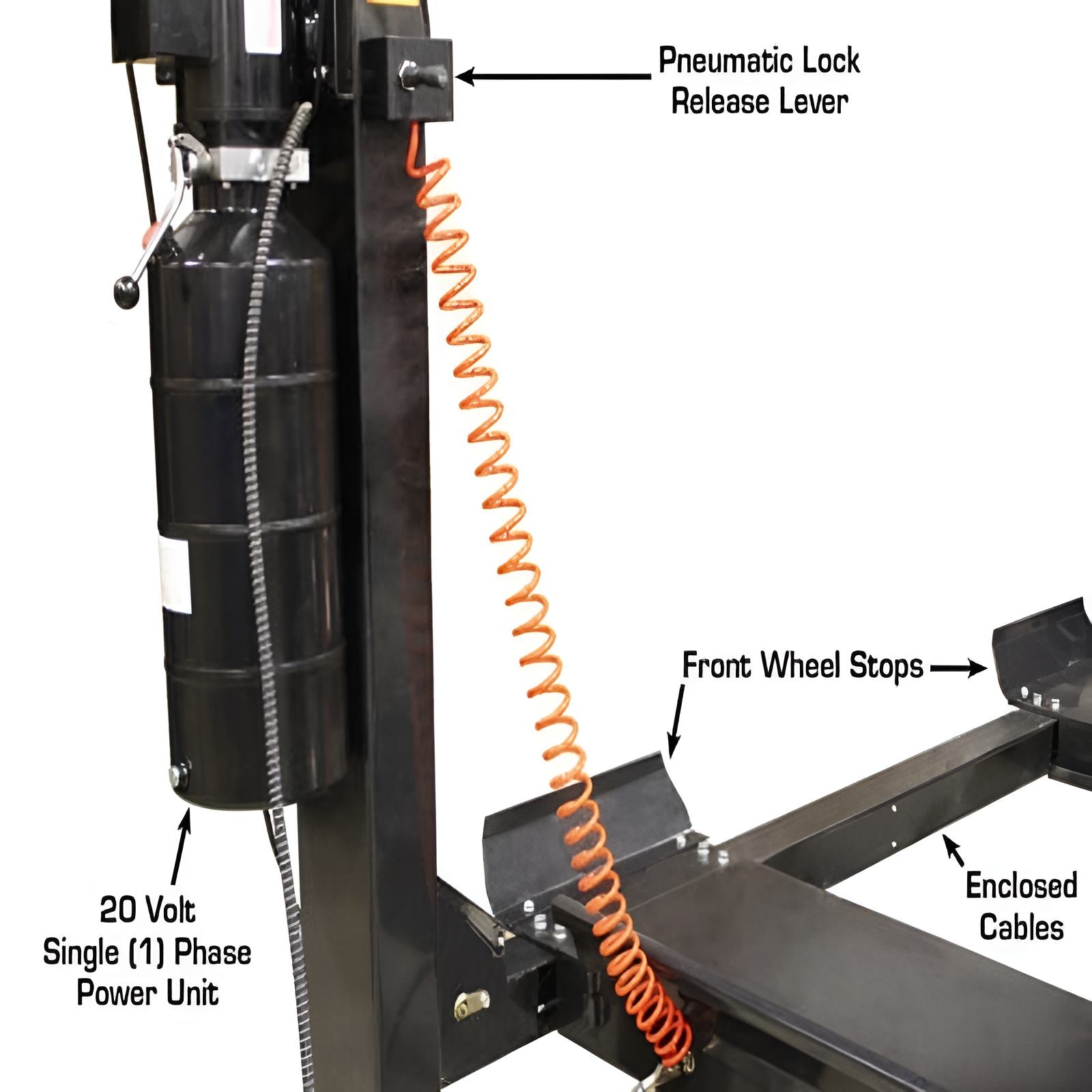 Atlas PRO7000ST Lift Stand View 