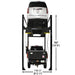 Atlas PRO7000ST, Back View with 2 Cars