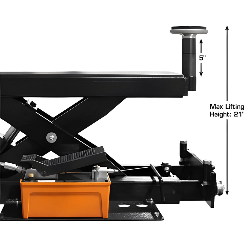Atlas RJ6 Lifting Dimension View