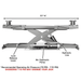 RJ7000 Rolling Jack Side View with Dimension