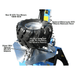 TC221 Rim-Clamp Tire Changer Tire View