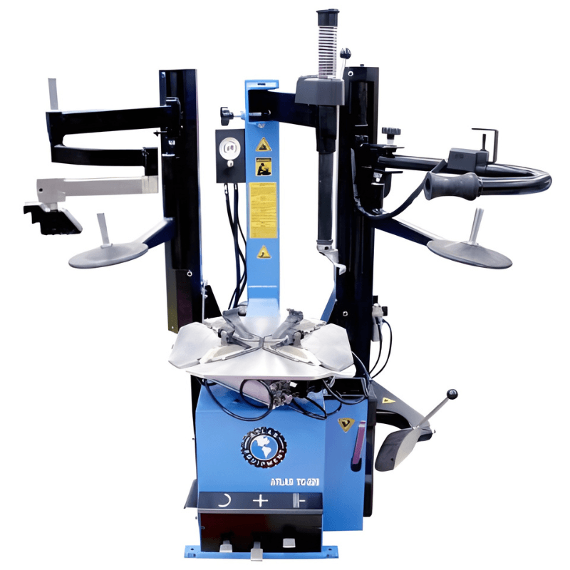Atlas TC229DAA Rim-Clamp Tire Changer w/ Dual Assist Arms Front View