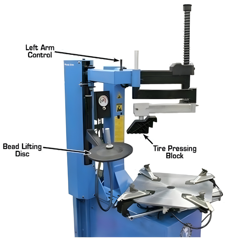 Atlas TC229LH Rim-Clamp Tire Changer w/ Assist Arm