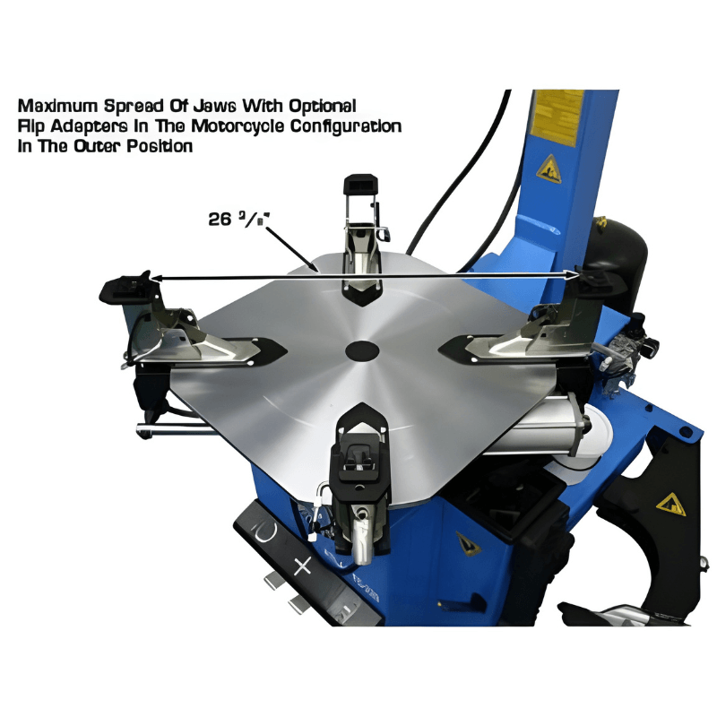 Atlas TC229 Rim-Clamp Max Spread View