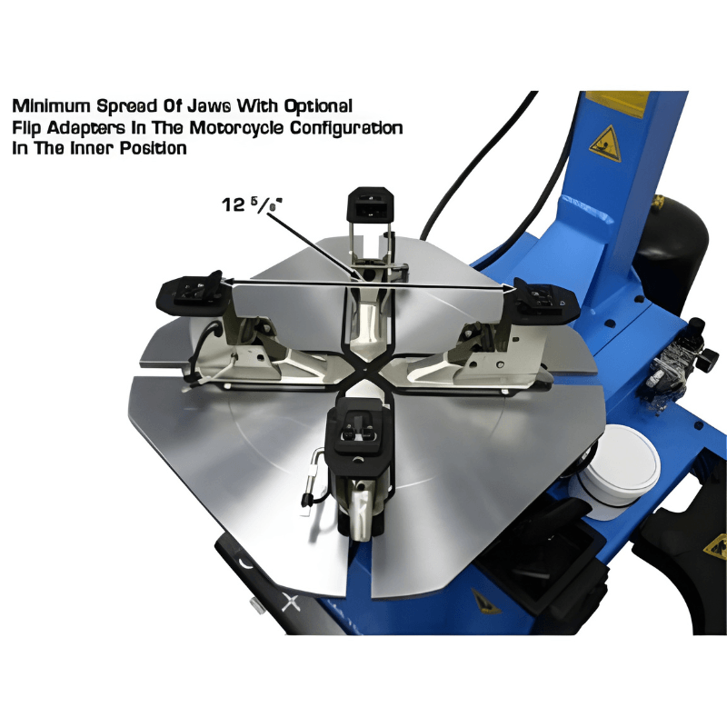 TC229 Rim-Clamp Minimum Spread View